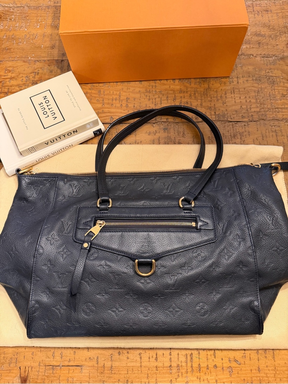 Louis Vuitton Empreinte Lumineuse PM Infini (Blue) Monogram Bag - Picture 6 of 16